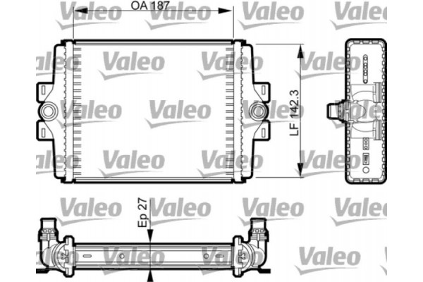 Valeo Ψυγείο, Ψύξη Κινητήρα - 735467