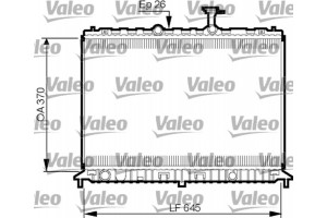 Valeo Ψυγείο, Ψύξη Κινητήρα - 735501