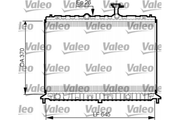 Valeo Ψυγείο, Ψύξη Κινητήρα - 735501