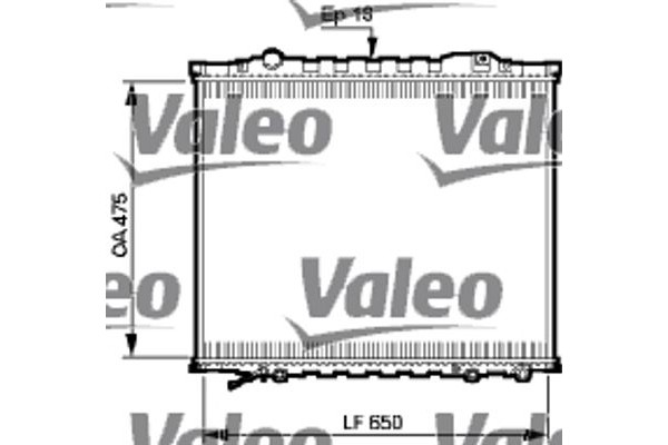 Valeo Ψυγείο, Ψύξη Κινητήρα - 735528
