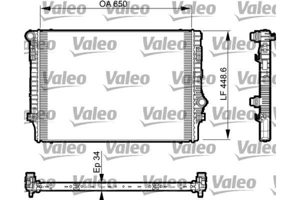 Valeo Ψυγείο, Ψύξη Κινητήρα - 735548