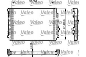 Valeo Ψυγείο, Ψύξη Κινητήρα - 735549