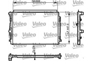 Valeo Ψυγείο, Ψύξη Κινητήρα - 735559