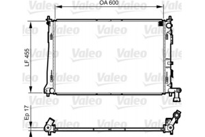 Valeo Ψυγείο, Ψύξη Κινητήρα - 735564