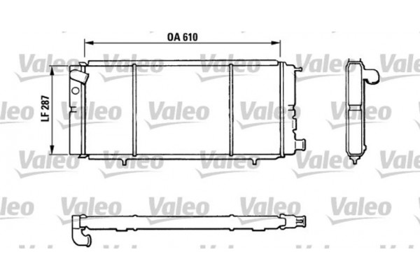 Valeo Ψυγείο, Ψύξη Κινητήρα - 810827