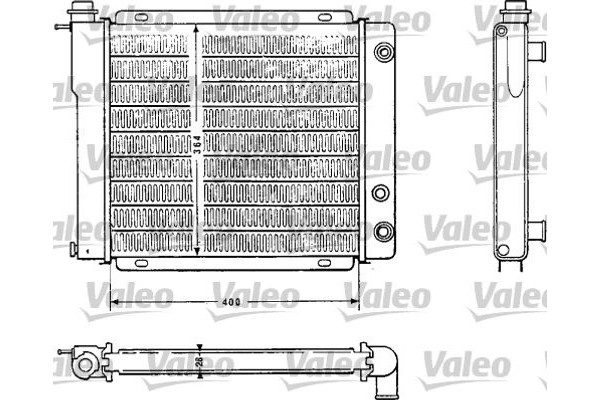 Valeo Ψυγείο, Ψύξη Κινητήρα - 810882