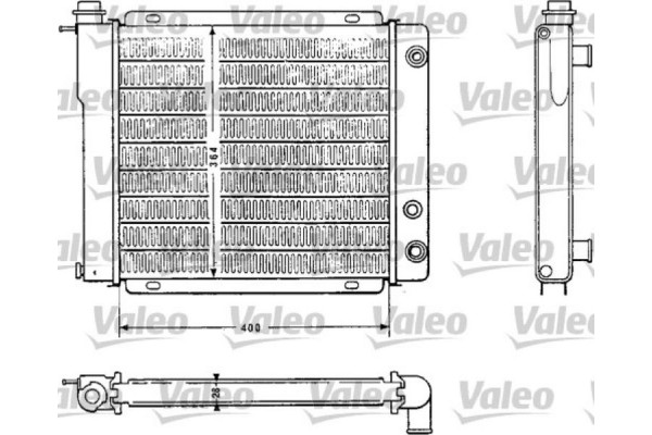 Valeo Ψυγείο, Ψύξη Κινητήρα - 810882