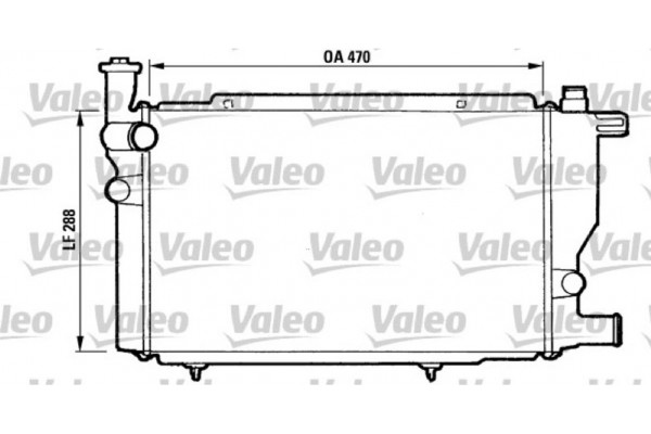 Valeo Ψυγείο, Ψύξη Κινητήρα - 810892