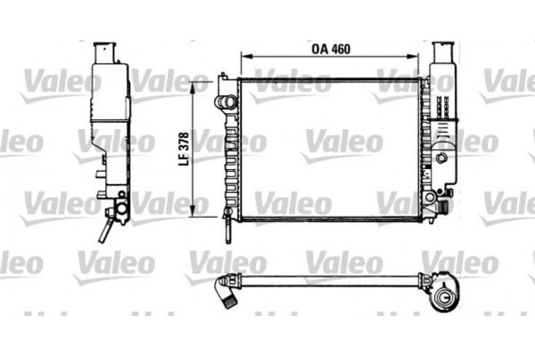 Valeo Ψυγείο, Ψύξη Κινητήρα - 810915