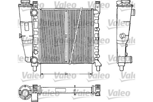 Valeo Ψυγείο, Ψύξη Κινητήρα - 811385