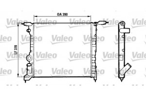 Valeo Ψυγείο, Ψύξη Κινητήρα - 816657