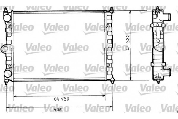 Valeo Ψυγείο, Ψύξη Κινητήρα - 816703