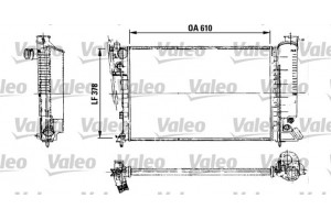 Valeo Ψυγείο, Ψύξη Κινητήρα - 816716