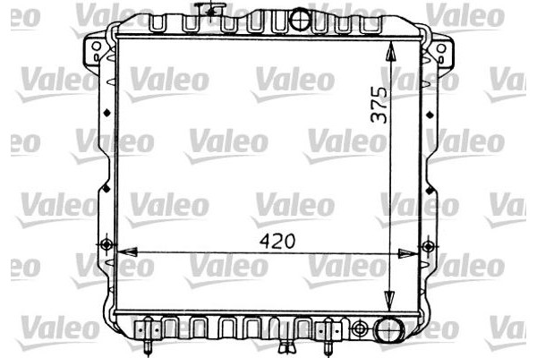 Valeo Ψυγείο, Ψύξη Κινητήρα - 819119