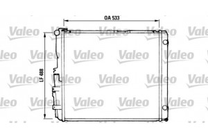 Valeo Ψυγείο, Ψύξη Κινητήρα - 819377
