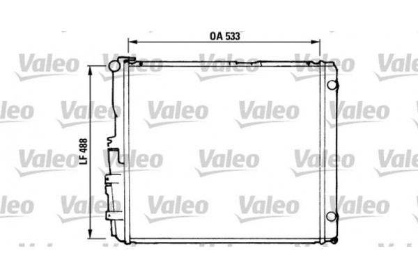 Valeo Ψυγείο, Ψύξη Κινητήρα - 819377