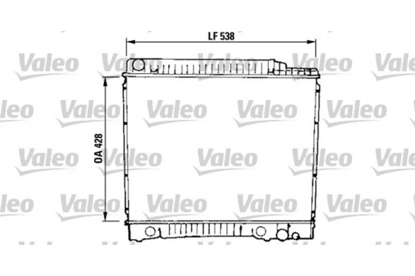 Valeo Ψυγείο, Ψύξη Κινητήρα - 819379