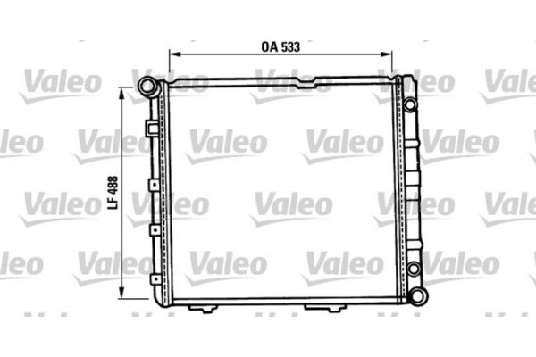 Valeo Ψυγείο, Ψύξη Κινητήρα - 819387