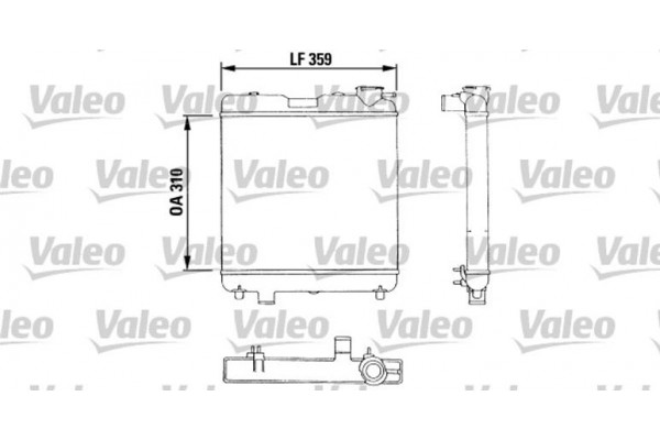 Valeo Ψυγείο, Ψύξη Κινητήρα - 883053