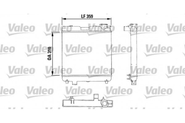 Valeo Ψυγείο, Ψύξη Κινητήρα - 883053