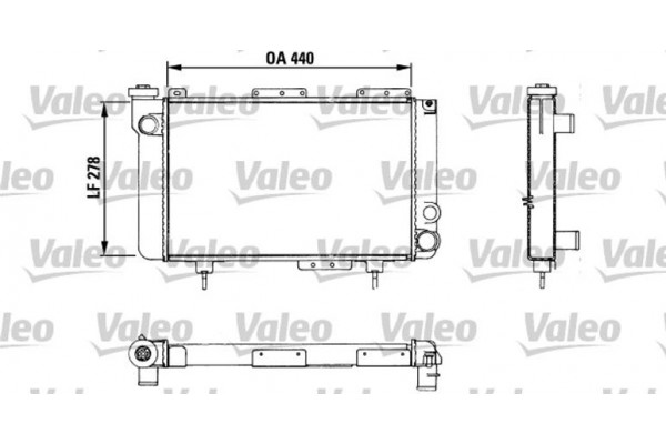 Valeo Ψυγείο, Ψύξη Κινητήρα - 883463