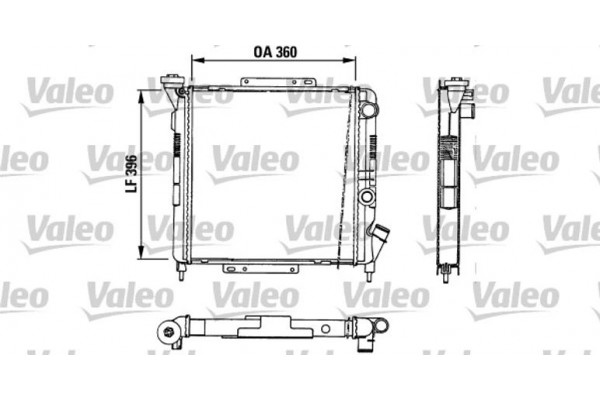 Valeo Ψυγείο, Ψύξη Κινητήρα - 883729