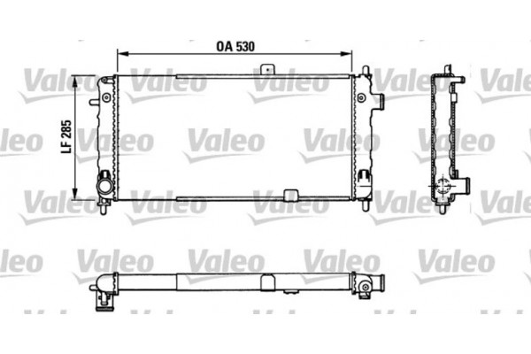 Valeo Ψυγείο, Ψύξη Κινητήρα - 883771