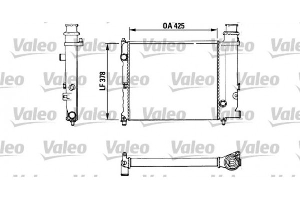 Valeo Ψυγείο, Ψύξη Κινητήρα - 883774