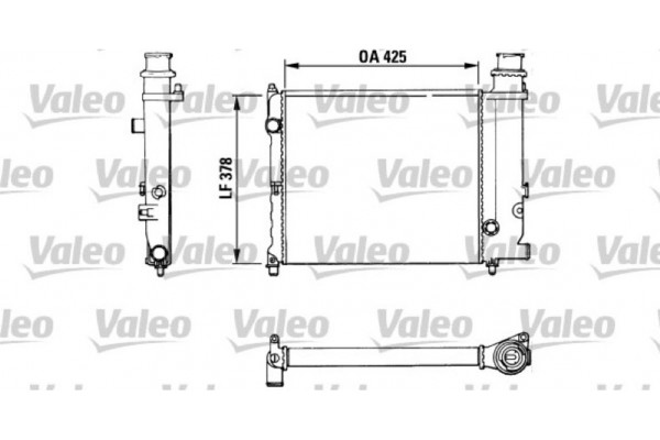 Valeo Ψυγείο, Ψύξη Κινητήρα - 883774
