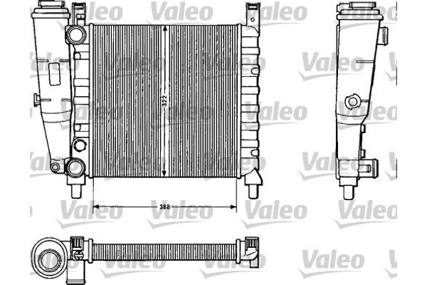 Valeo Ψυγείο, Ψύξη Κινητήρα - 883812