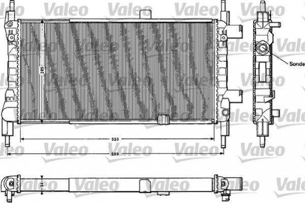 Valeo Ψυγείο, Ψύξη Κινητήρα - 883856