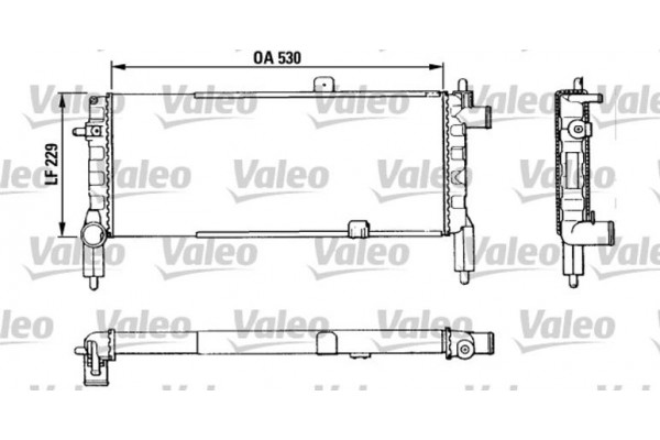 Valeo Ψυγείο, Ψύξη Κινητήρα - 883920