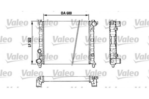 Valeo Ψυγείο, Ψύξη Κινητήρα - 883958