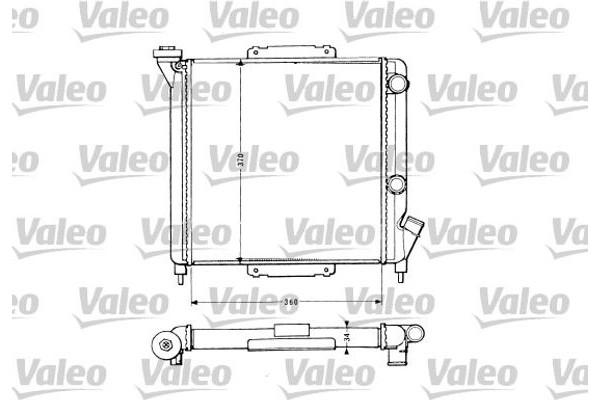 Valeo Ψυγείο, Ψύξη Κινητήρα - 883959