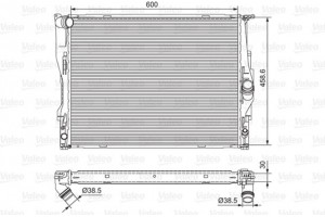 Valeo Ψυγείο, Ψύξη Κινητήρα - 701542