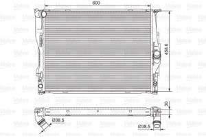 Valeo Ψυγείο, Ψύξη Κινητήρα - 701542