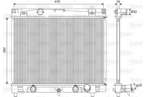 Valeo Ψυγείο, Ψύξη Κινητήρα - 701568