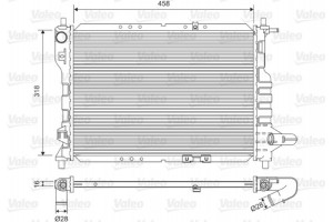 Valeo Ψυγείο, Ψύξη Κινητήρα - 701598