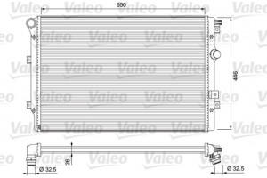 Valeo Ψυγείο, Ψύξη Κινητήρα - 701728