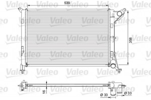 Valeo Ψυγείο, Ψύξη Κινητήρα - 701730