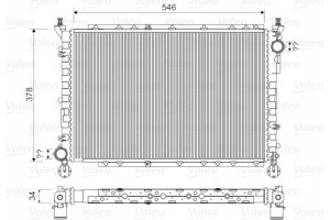 Valeo Ψυγείο, Ψύξη Κινητήρα - 731559