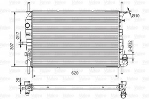 Valeo Ψυγείο, Ψύξη Κινητήρα - 734699