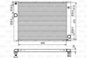 Valeo Ψυγείο, Ψύξη Κινητήρα - 734897