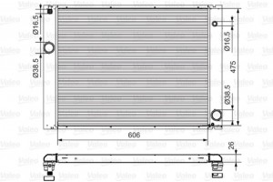 Valeo Ψυγείο, Ψύξη Κινητήρα - 734897