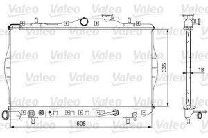 Valeo Ψυγείο, Ψύξη Κινητήρα - 734956