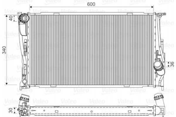 Valeo Ψυγείο, Ψύξη Κινητήρα - 735165