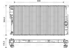 Valeo Ψυγείο, Ψύξη Κινητήρα - 735453