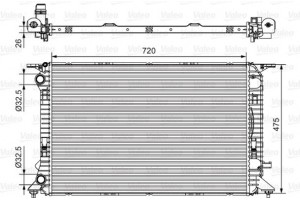 Valeo Ψυγείο, Ψύξη Κινητήρα - 735471