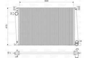 Valeo Ψυγείο, Ψύξη Κινητήρα - 735480