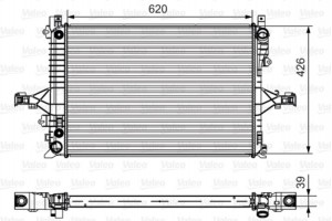 Valeo Ψυγείο, Ψύξη Κινητήρα - 735539